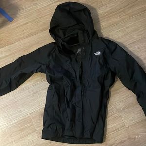 North Face raincoat